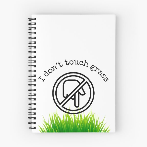 Item preview, I don’t touch grass designed and sold by toriodesigns.