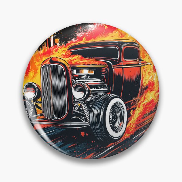 Item preview, Infernal Speed Demon – Flaming Hot Rod 5 designed and sold by SteadyRolling.