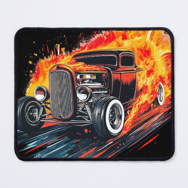 Item preview, Infernal Speed Demon – Flaming Hot Rod 5 designed and sold by SteadyRolling.