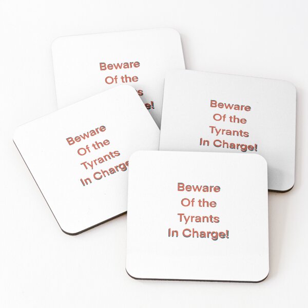 Item preview, Maoulouv-Beware Red simple designed and sold by MaouLouv.