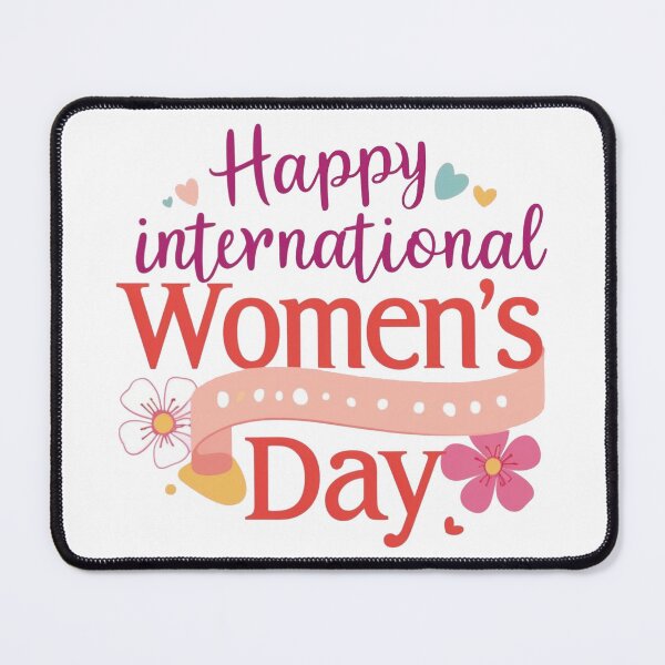 Item preview, 'Happy International Women's Day' T-Shirt Celebrating All Kind of Women Love & Support designed and sold by Merch Your Vibes.