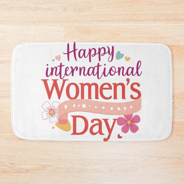 Item preview, 'Happy International Women's Day' T-Shirt Celebrating All Kind of Women Love & Support designed and sold by Merch Your Vibes.