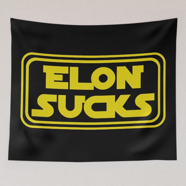 Item preview, Elon Sucks designed and sold by AintJames.