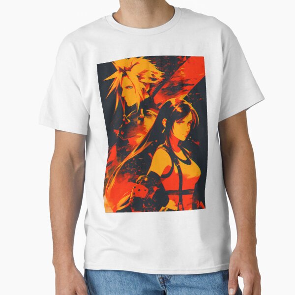 Item preview, Tifa & Cloud - 1 designed and sold by Infinite-Aspire.