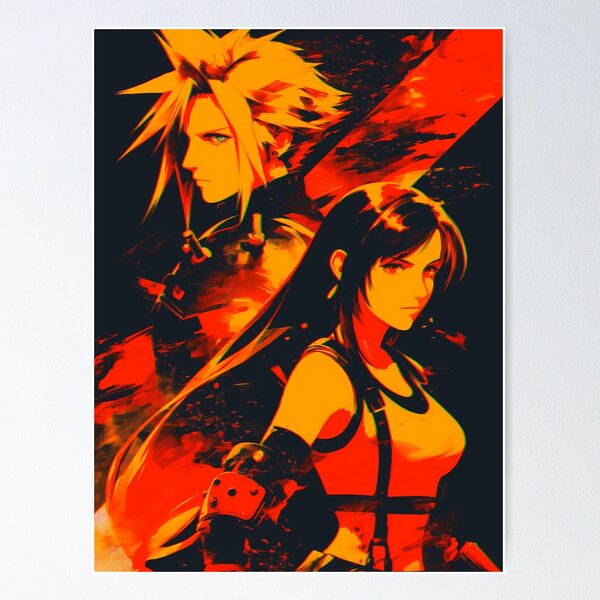Artikel-Vorschau von Tifa und Cloud - 1, designt und verkauft von Infinite-Aspire.