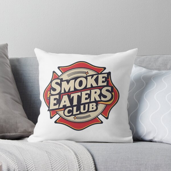 Item preview, Retro Smoke Eater Firefighter Logo designed and sold by mancikart.