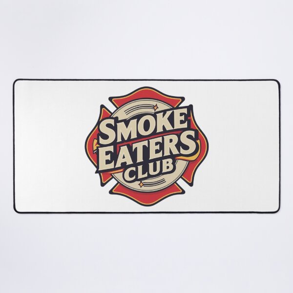 Item preview, Retro Smoke Eater Firefighter Logo designed and sold by mancikart.