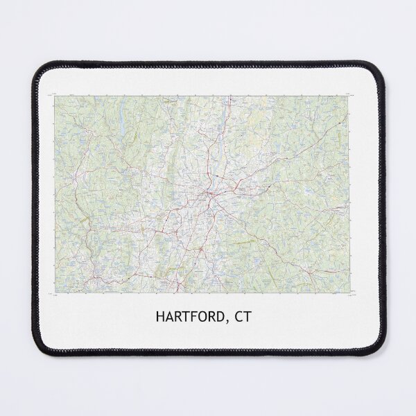 Item preview, HARTFORD, CT 100K Topographical Map Clean designed and sold by PGHPhotoCo.