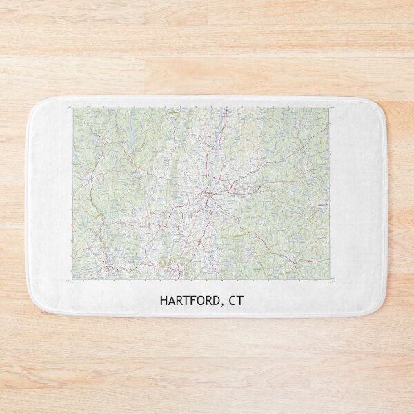 Item preview, HARTFORD, CT 100K Topographical Map Clean designed and sold by PGHPhotoCo.