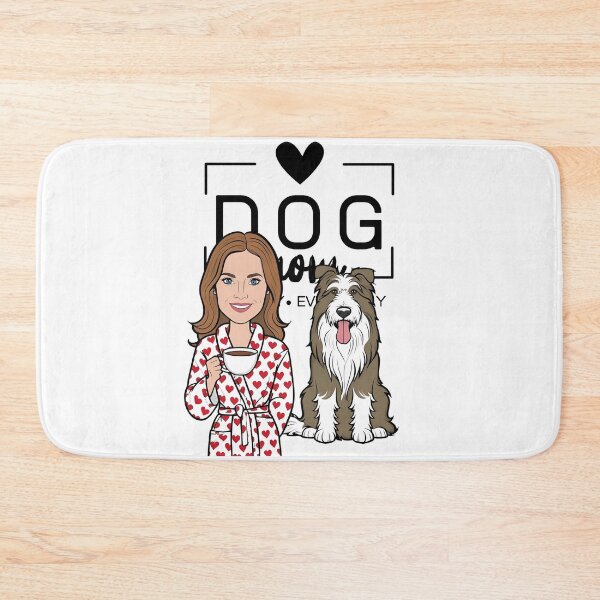 Item preview, Dog Mom All Day Every Day – Cozy Morning with a Pyrenean Sheepdog designed and sold by GoodyPaws.