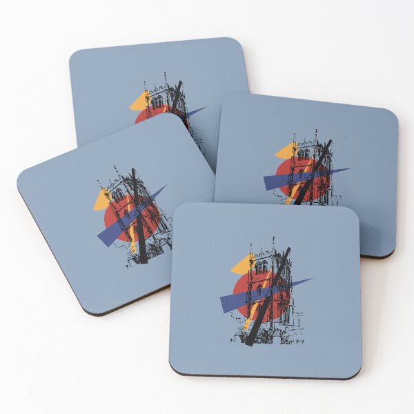 Item preview, Old Medieval Tower Bauhaus Style designed and sold by piacore.