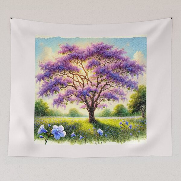 Item preview, From The garden: Asian Tibouchina granulosa Kiri #1 designed and sold by Helios Be. Lavsh.