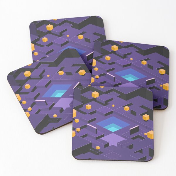 Item preview, Surreal Block Universe: Abstract Mathematical Design in 3D Blocks designed and sold by ViviNyks.