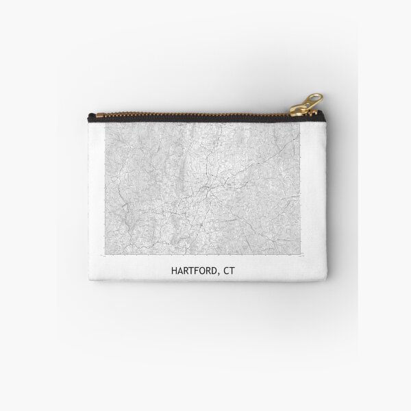 Item preview, HARTFORD, CT 100K Topographical Map Black and White designed and sold by PGHPhotoCo.