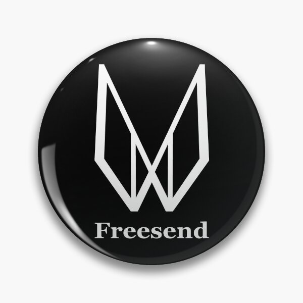 Item preview, Freesend logo with lettering designed and sold by RetroMaritalArt.