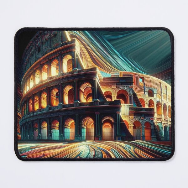 Item preview, Abstract Rome Colosseum Victor Vasarely Style Great Design designed and sold by Creat-Des.