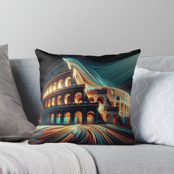 Item preview, Abstract Rome Colosseum Victor Vasarely Style Great Design designed and sold by Creat-Des.