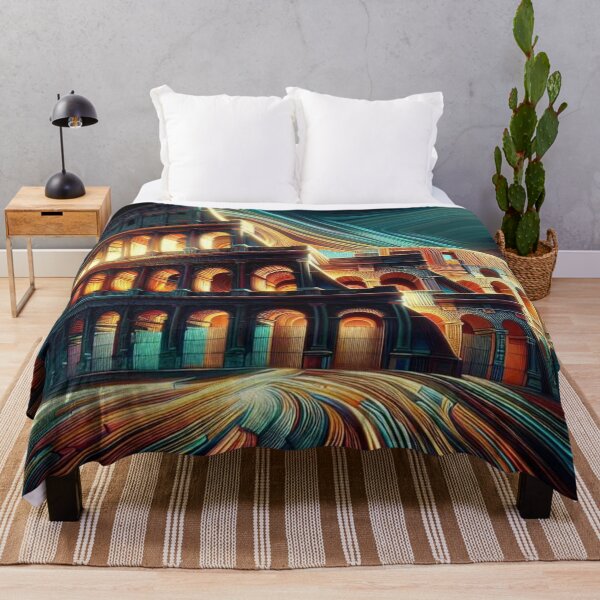 Item preview, Abstract Rome Colosseum Victor Vasarely Style Great Design designed and sold by Creat-Des.