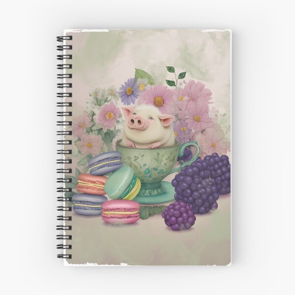 Item preview, Cute pig in a tea cup  designed and sold by eric  Cygne.