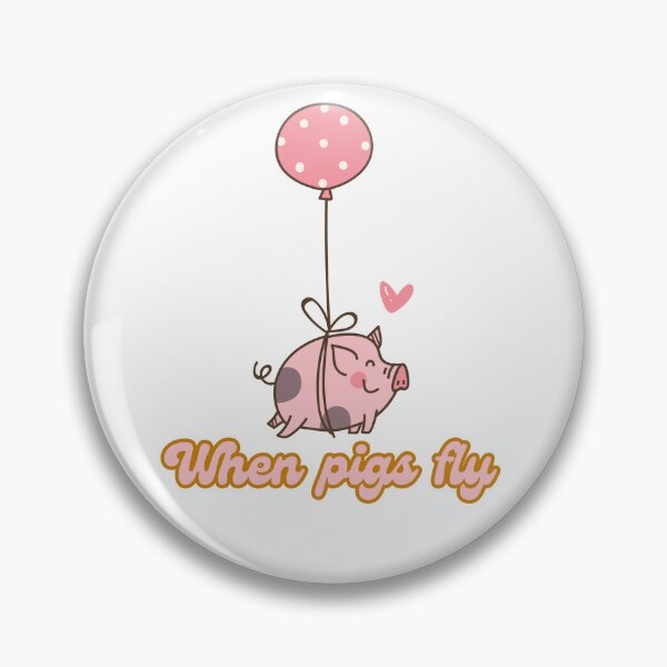 Item preview, When Pigs Fly designed and sold by LuxeLink.