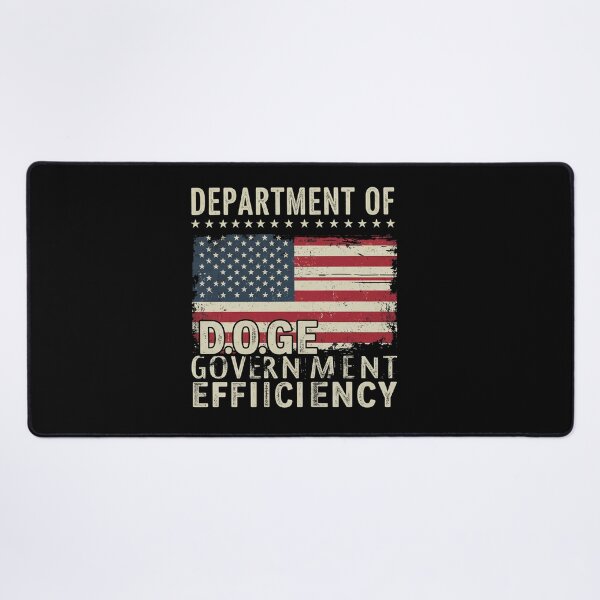 Item preview,  Doge Department Of Government Efficiency Us Flag designed and sold by studiopekepeke.