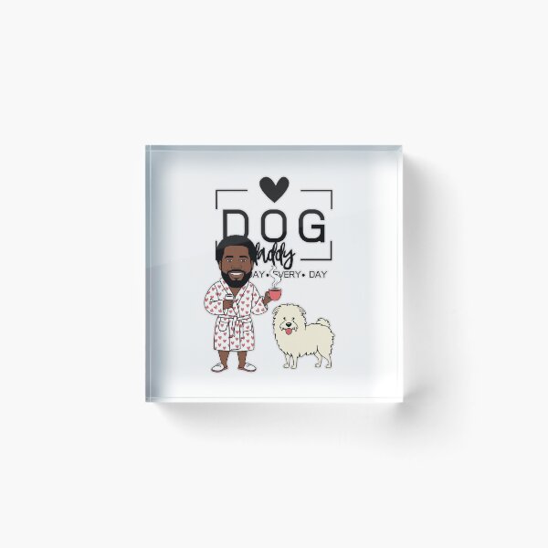 Item preview,  Dog Dad All Day Every Day – Cozy Morning with a Pyrenean Sheepdog designed and sold by GoodyPaws.