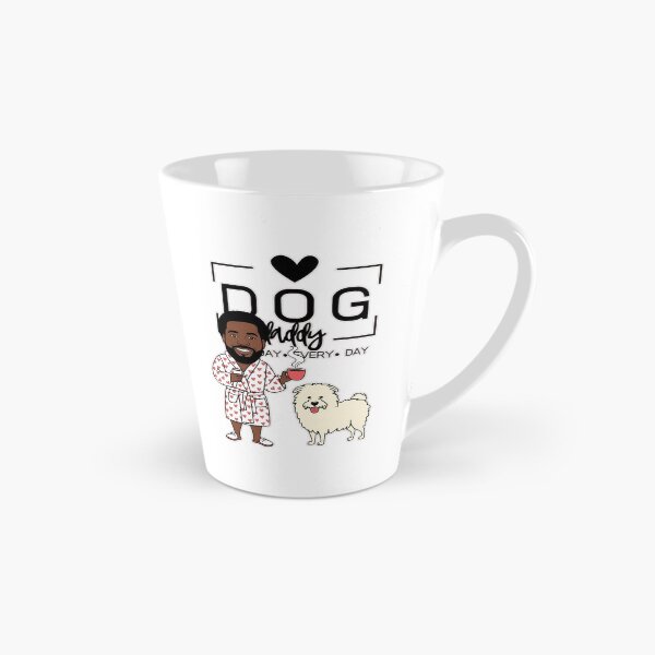 Item preview,  Dog Dad All Day Every Day – Cozy Morning with a Pyrenean Sheepdog designed and sold by GoodyPaws.