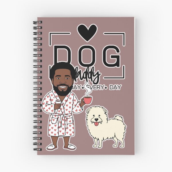 Item preview,  Dog Dad All Day Every Day – Cozy Morning with a Pyrenean Sheepdog designed and sold by GoodyPaws.