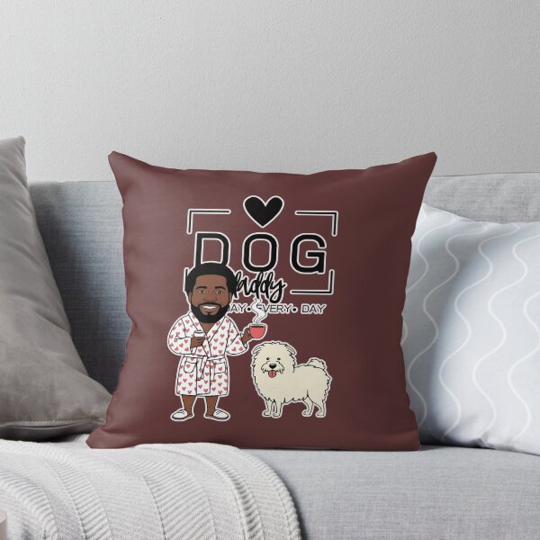 Item preview,  Dog Dad All Day Every Day – Cozy Morning with a Pyrenean Sheepdog designed and sold by GoodyPaws.