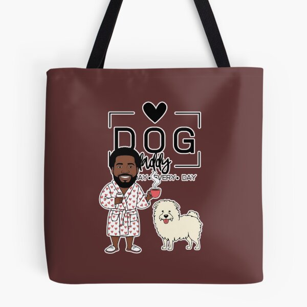 Item preview,  Dog Dad All Day Every Day – Cozy Morning with a Pyrenean Sheepdog designed and sold by GoodyPaws.