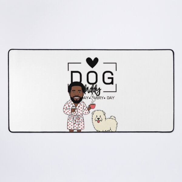 Item preview,  Dog Dad All Day Every Day – Cozy Morning with a Pyrenean Sheepdog designed and sold by GoodyPaws.