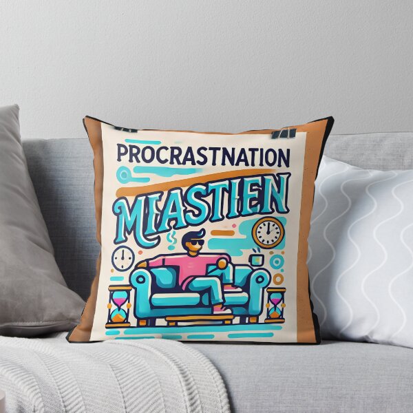 Item preview, "Certified Procrastination Master – The Art of Doing It Later" designed and sold by Marcinkowski-studio .