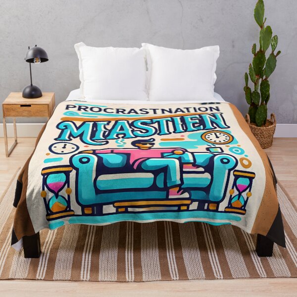 Item preview, "Certified Procrastination Master – The Art of Doing It Later" designed and sold by Marcinkowski-studio .