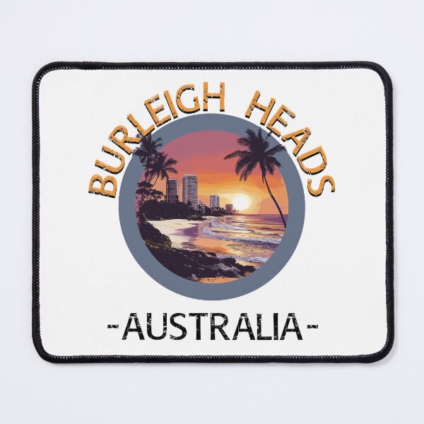 Item preview, Burleigh Heads - Australia (with Orange Lettering) designed and sold by VelvetRoom.