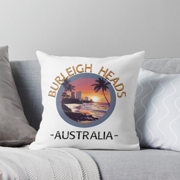 Item preview, Burleigh Heads - Australia (with Orange Lettering) designed and sold by VelvetRoom.