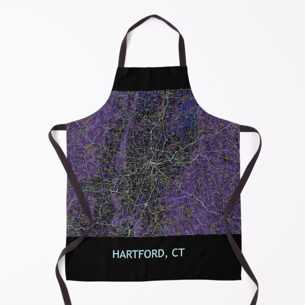Item preview, HARTFORD, CT 100K Topographical Map Dark designed and sold by PGHPhotoCo.