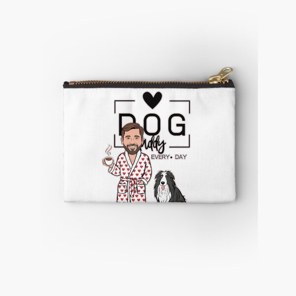 Item preview, Dog Dad All Day Every Day – Cozy Morning with a Pyrenean Sheepdog designed and sold by GoodyPaws.