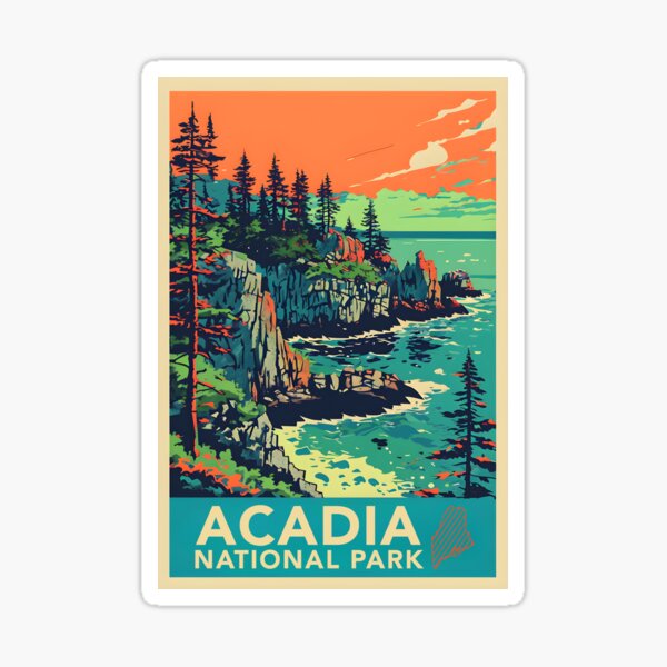 Item preview, Acadia National Park designed and sold by Mikycle.