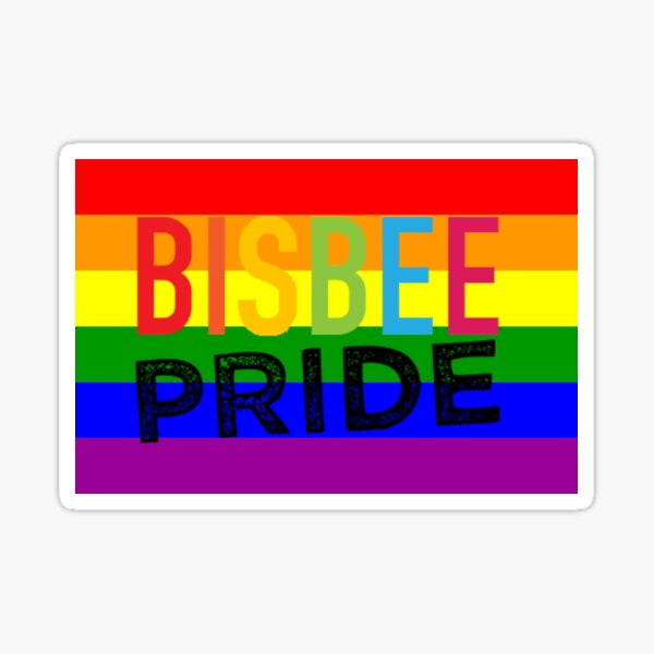 "Bisbee Arizona Gay Pride Shirt Bisbee LGBT Rainbow Flag Shirt