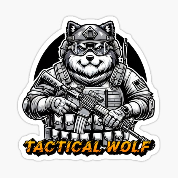 Item preview, Tactical Wolf  designed and sold by RAWLIFEGRAPHIC.