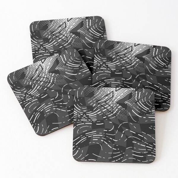 Item preview, Black and White Patterns designed and sold by WaferWave.