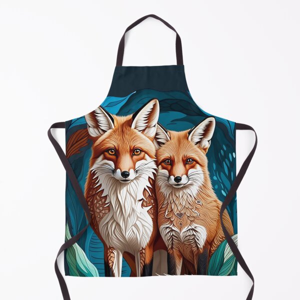 Item preview, Fox couple design. Woodland wildlife. designed and sold by Shoot-The-Moon.