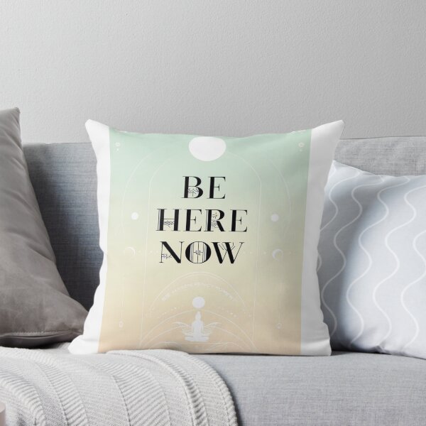 Item preview, Be Here Now – Mindfulness & Presence Inspirational Design designed and sold by IINSPIRA.