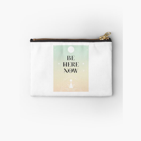 Item preview, Be Here Now – Mindfulness & Presence Inspirational Design designed and sold by IINSPIRA.