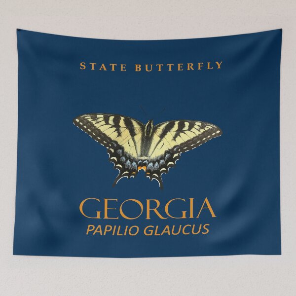 Item preview, Georgia Territory Butterfly The Eastern Tiger Swallowtail designed and sold by taiche.