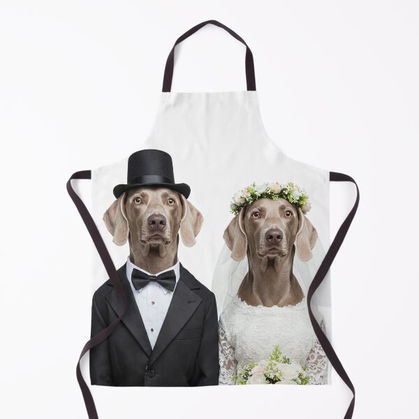 Item preview, Weimaraner Wedding designed and sold by Dog Lover Club.
