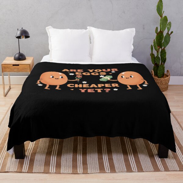 Item preview, Groovy Are Your Eggs Cheaper Yet? Funny Saying Political designed and sold by studiopekepeke.