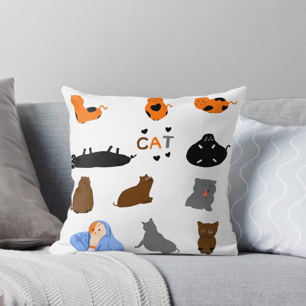 Item preview, cat meme stickers designed and sold by NotJoyEveryday.