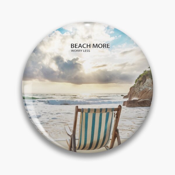 Item preview, Beach More, Worry Less  designed and sold by Vanich-Panich.