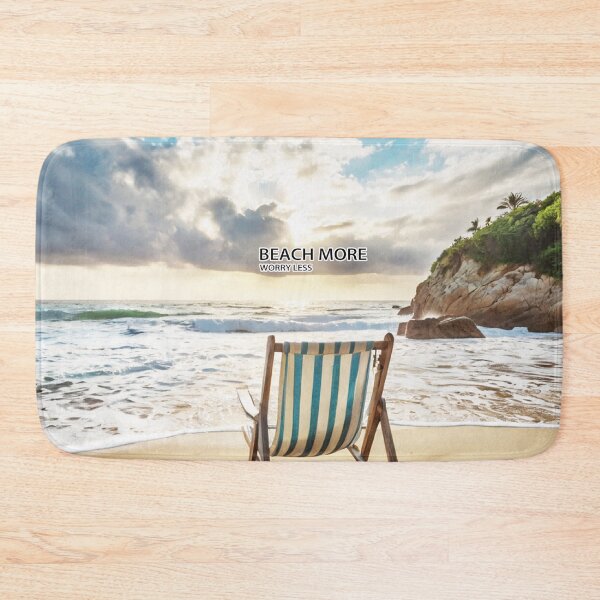 Item preview, Beach More, Worry Less  designed and sold by Vanich-Panich.